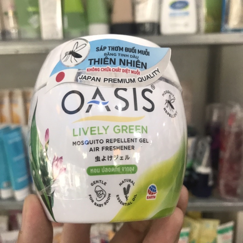 Sáp Thơm Đuổi Muỗi Lively Green 180g Thái Lan