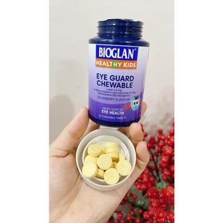 Bioglan Kids Eye Guard Chewable 50 viên - Kẹo bổ mắt cho bé từ 4 tuổi