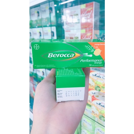 berocca bổ sung vitamin và khoáng chất