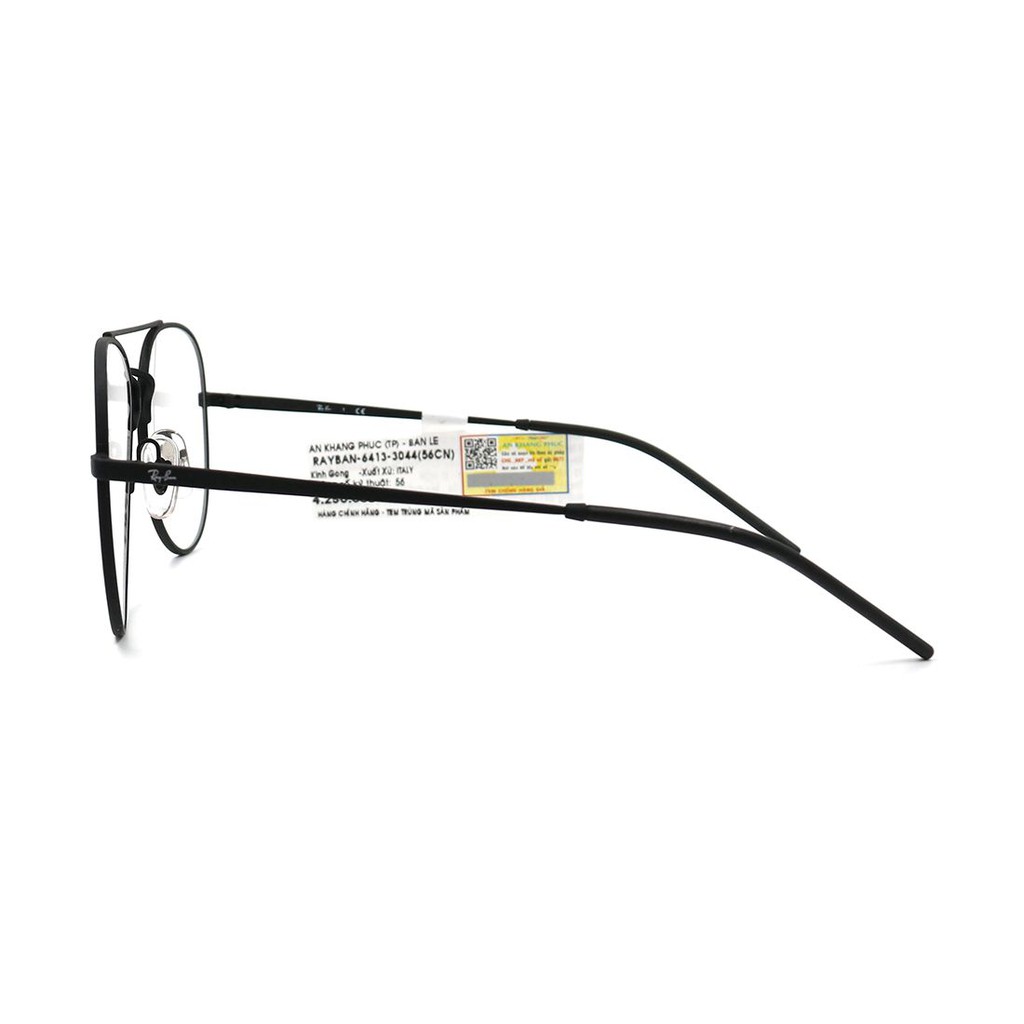 RB6413-Gọng kính nam nữ Rayban chính hãng (56-17-140), thiết kế dễ đeo bảo vệ mắt