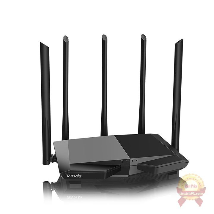 Router phát wifi Tenda AC7 5 râu xuyên tường 2 băng tần 2.4gHz 5gHz tốc độ 1200Mbps Có chức năng Repeater modem | BigBuy360 - bigbuy360.vn