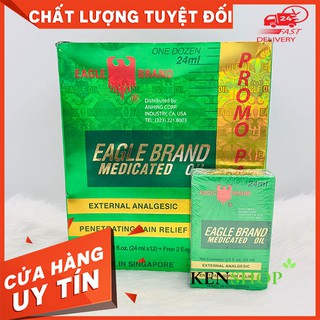 Dầu gió xanh Eagle Brand của Mỹ 24ml