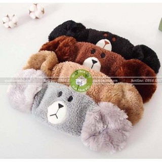 Khẩu trang hình thú CÓ BỊT TAI