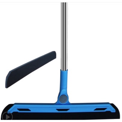 Chổi gạt nước lau kính đa năng kèm tấm cao su thay thế, cây quét nước tiện dụng cán tùy chỉnh độ dài