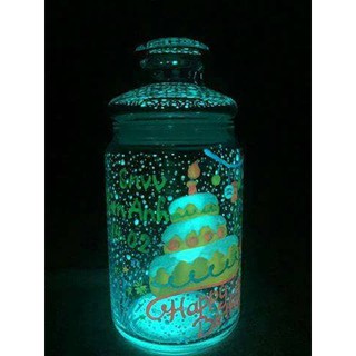 50 gram sơn dạ quang phát sáng trang trí ( tặng que vẽ, cọ vẽ )