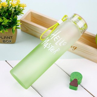 Bình Thủy Tinh Dây Xách Hello Master 450ml