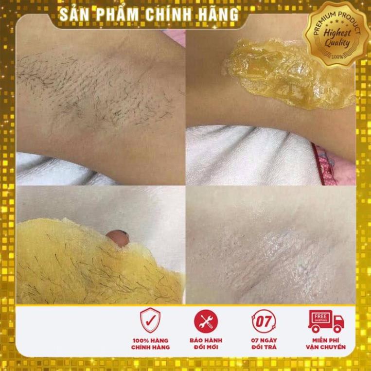 [RẺ VÔ ĐỊCH] SÁP WAX LÔNG NÓNG HẠT ĐẬU HARD WAX BEAN 100g (Chính Hãng Úc) tặng que