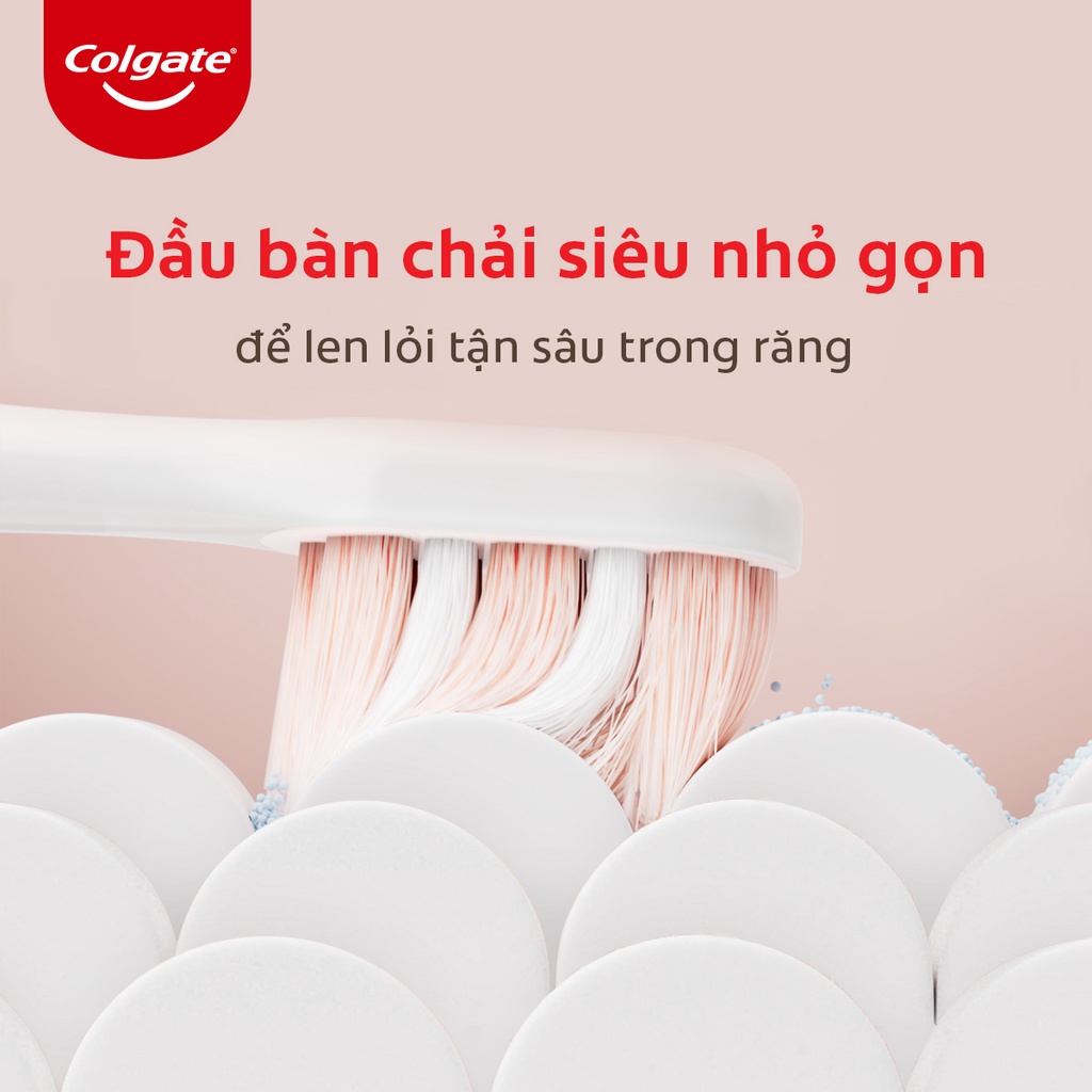 Đầu thay bàn chải điện Colgate MỚI với 33 chế độ chăm sóc nướu tối ưu