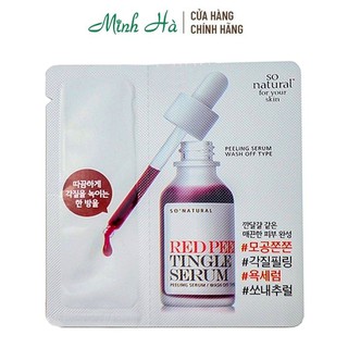 Serum Red Peel Tingle gói dùng thử 1ml tái tạo và phục hồi da