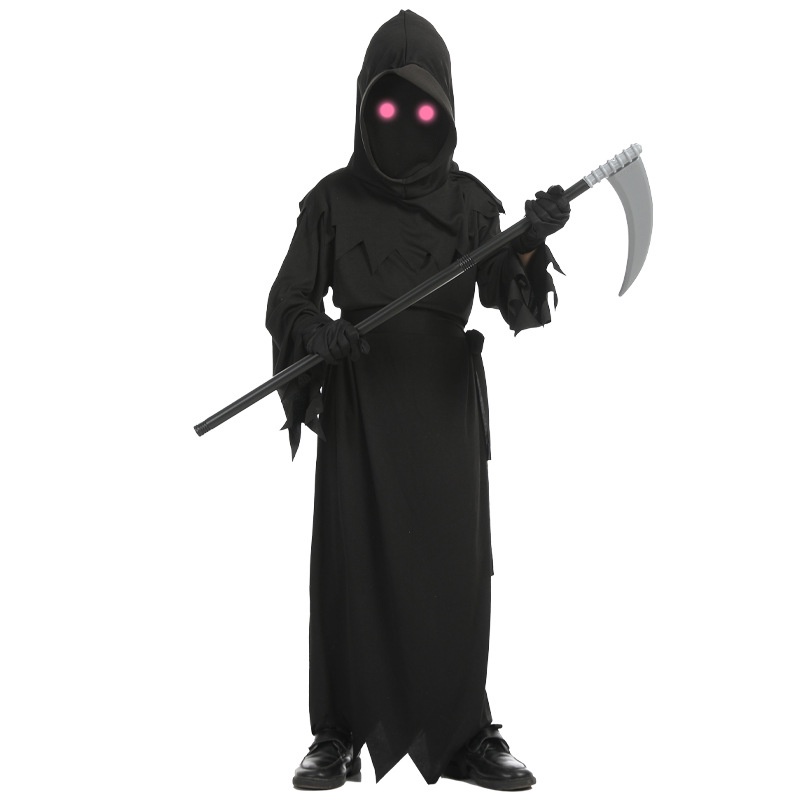 Trang Phục Hóa Trang Halloween Nhân Vật Hoạt Hình Grim Reaper Cho Bé Trai