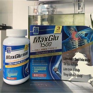 Combo 5hộp Maxglu 1500 Giúp phục hồi, tái tạo mô sụn khớp, tăng tiết dịch khớp,
