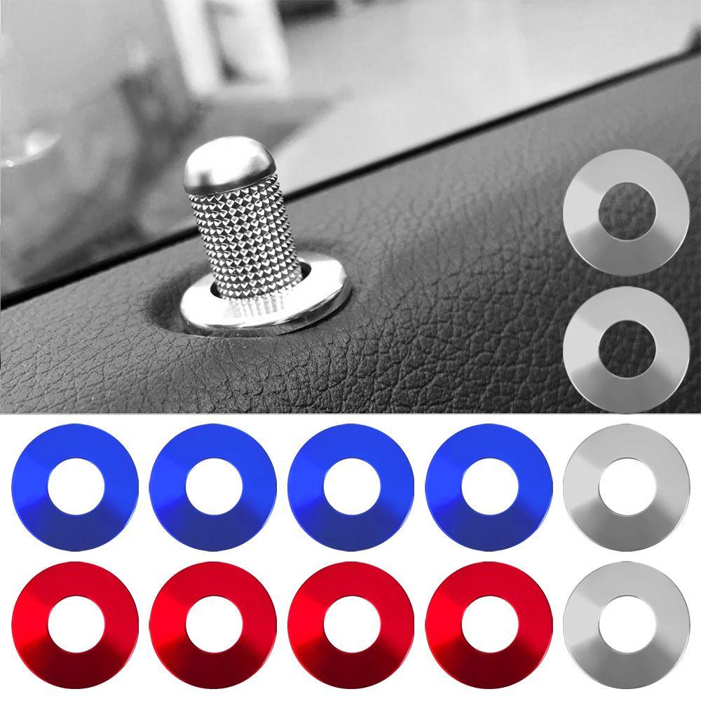 1 Bộ 4 Chốt Khóa Bằng Hợp Kim Nhôm Cho Xe Hơi Mercedes Benz E C Class W213 W205 GLC X253
