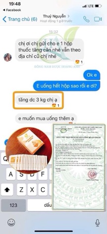 TRÀ TĂNG CÂN HOÀNG ANH