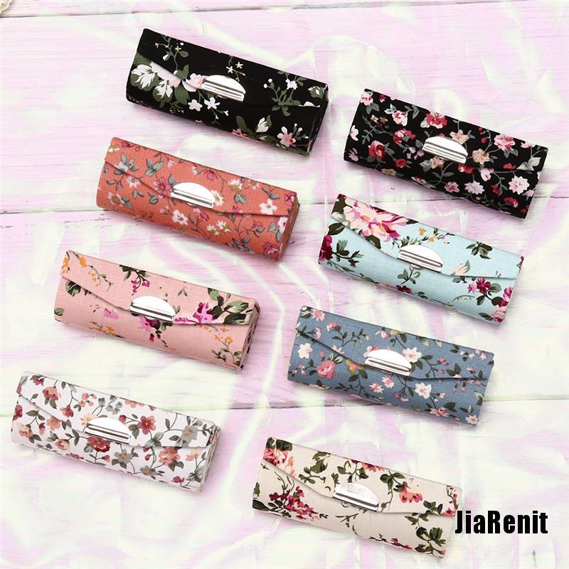 (hàng Mới Về) Hộp Đựng Son Môi Thêu Hoa Cổ Điển Kèm Gương Tiện Dụng | BigBuy360 - bigbuy360.vn
