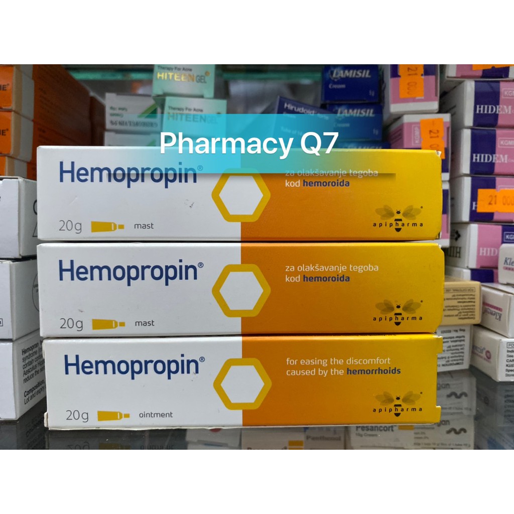 ✅✅✅✅[CHÍNH HÃNG]KEM BÔI HEMOPROPIN Apipharma TUBE 20GAM