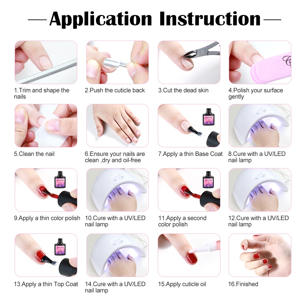 [Hàng mới về] Gel Sơn Móng Tay Coscelia 8ml / 0.27oz Nhiều Màu Tùy Chọn