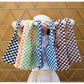 Túi Caro Len Handmade - Checkered Handbag