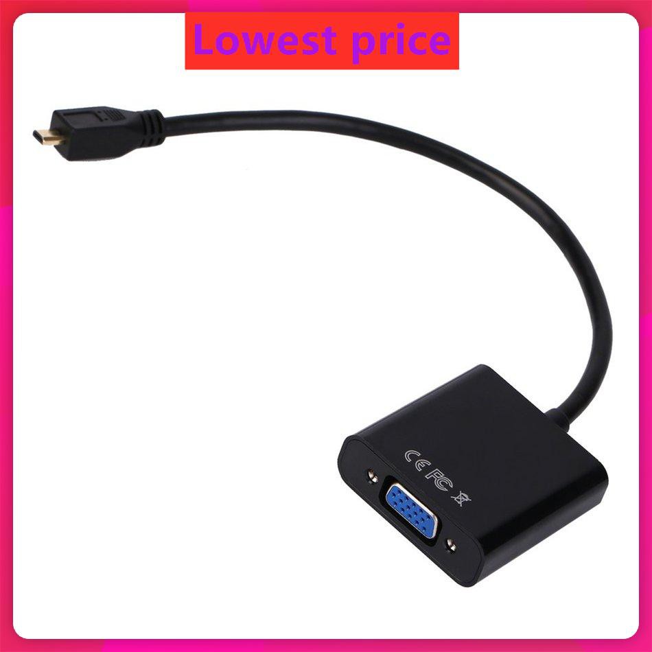 Bộ Chuyển Đổi Video 1080p Micro Hdmi Sang Vga