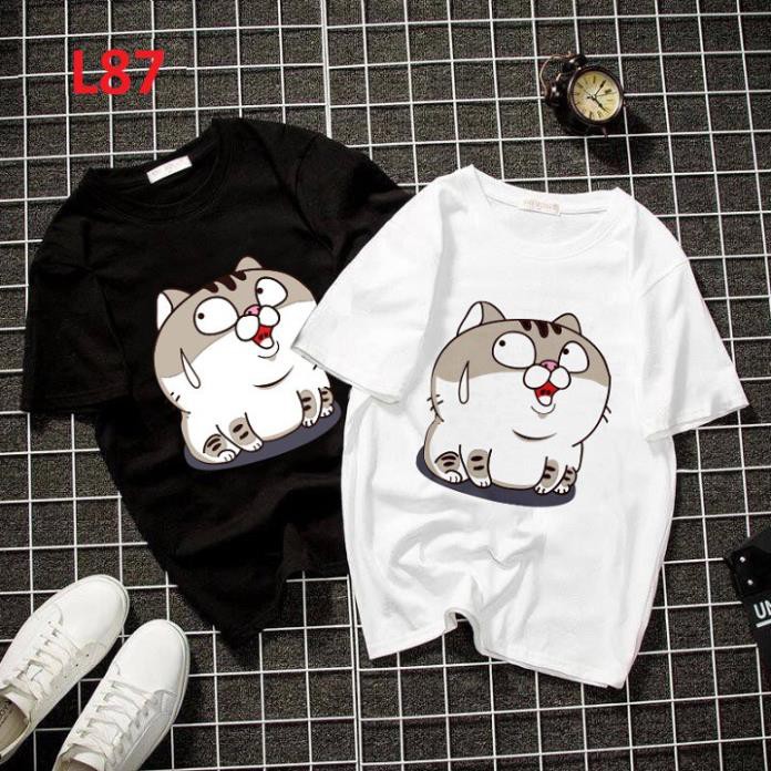 🔥XẢ LỖ🔥  Áo thun MÈO BÉO AMI BỤNG BỰ Siêu toa khổng lồ - Bộ 2