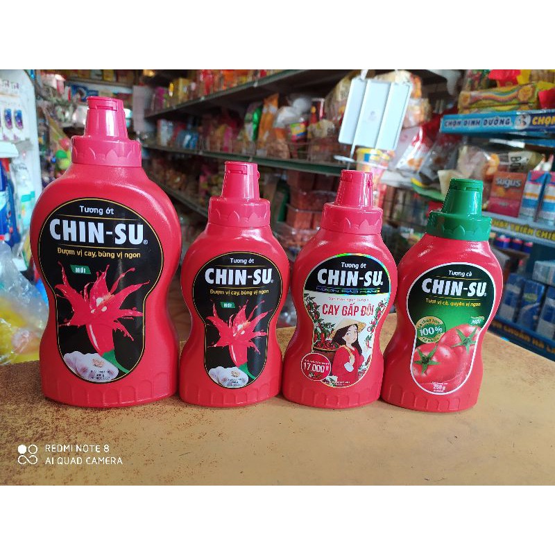 Tương ớt , tương cà chin su