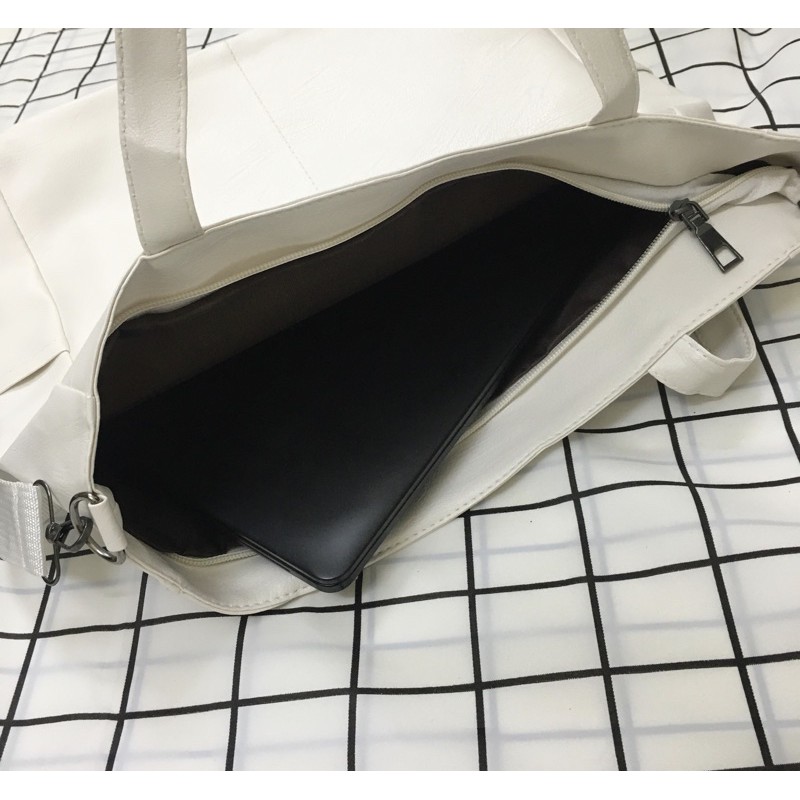 [CÓ ẢNH THẬT] Túi Xách Nữ, Mẫu Túi Công Sở 2 Dây Vừa Đeo Chéo, Vừa Kẹp Nách Đựng LapTop, A4 Kèm Gấu | BigBuy360 - bigbuy360.vn