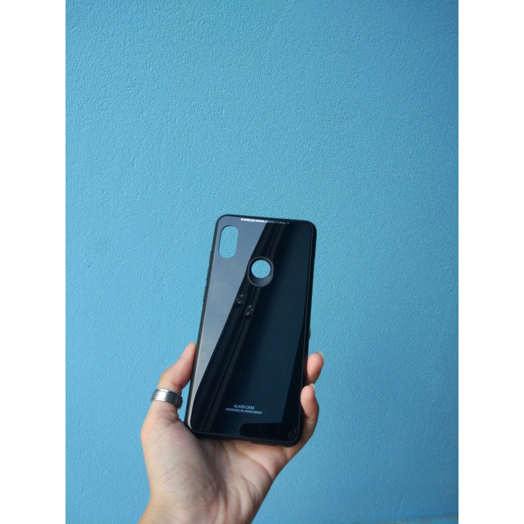 Ốp lưng mặt kính cường lực Xiaomi Redmi Note 5 pro | BigBuy360 - bigbuy360.vn