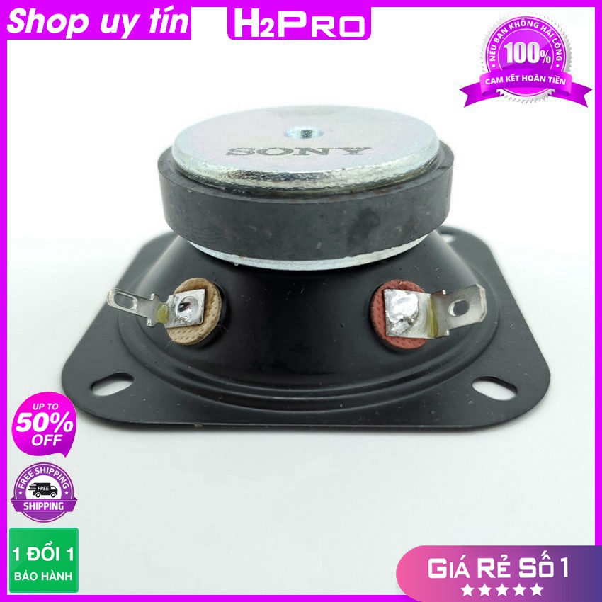 [RẺ VÔ ĐỊCH] Cặp loa treble rời Sony dùng để lắp loa 7x7cm, từ 50, coil 1.4, 50W hàng xịn, tặng cặp tụ 30k ( 2 loa như h