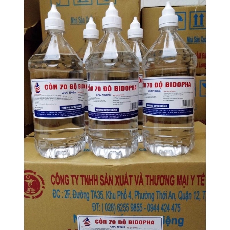 Cồn 70 Bidopha ( 1000ml )