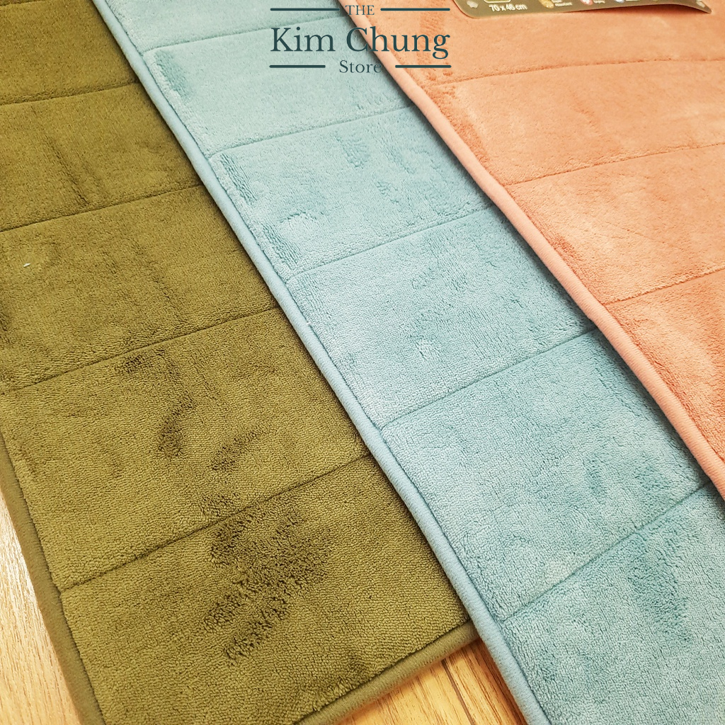 Thảm Chùi Chân Lock&Lock Memory Foam Kiểu Stripe 460*700*15mm MAT511 - Hàng chính hãng