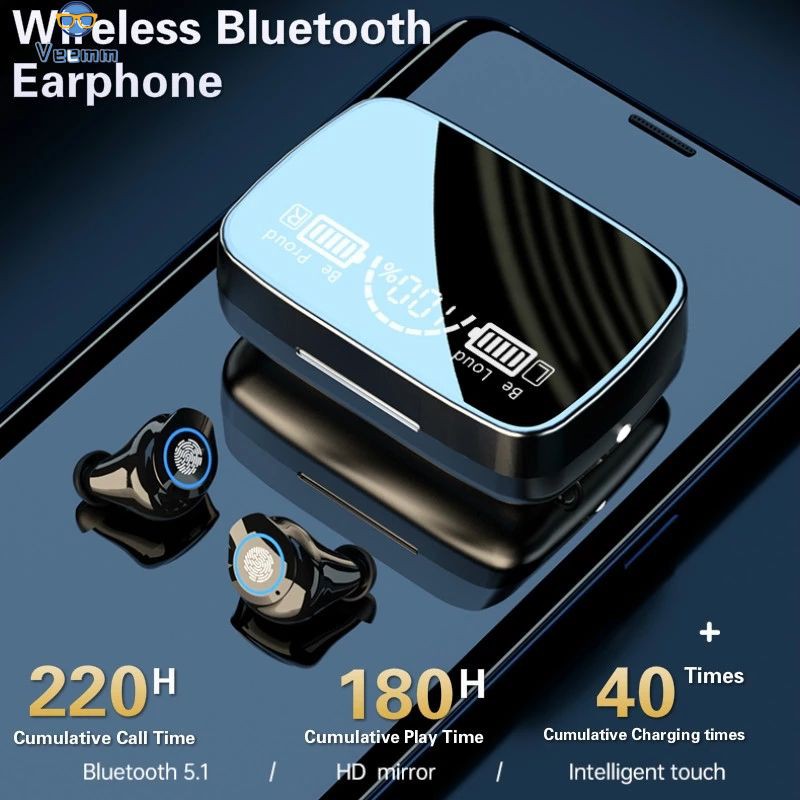 Tai Nghe Không Dây TWS M9-17 Kết Nối Bluetooth 5.1