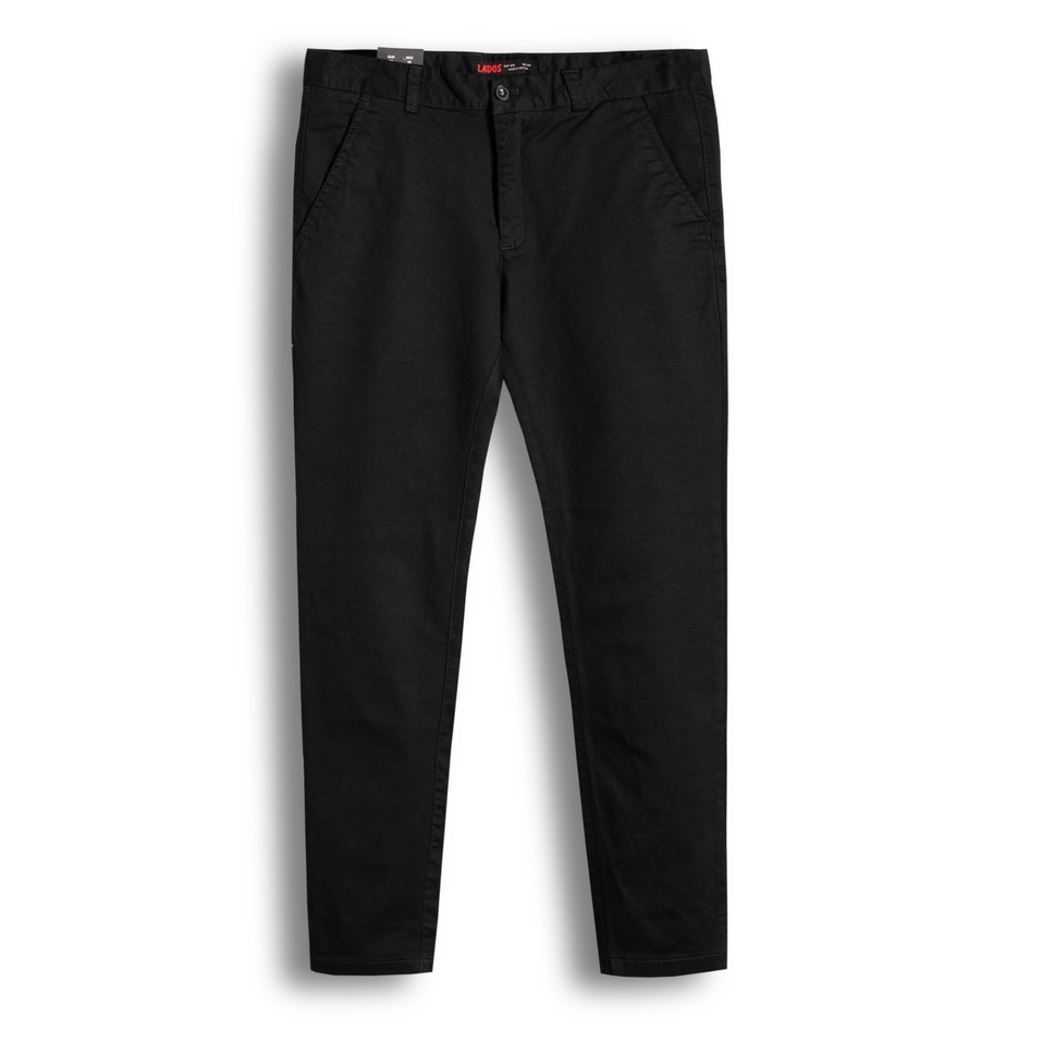 Quần kaki dài trơn cao cấp nam tính LADOS - 14069 dáng slimfit chất kaki dày dặn co giãn nhẹ, dáng Âu sang trọng