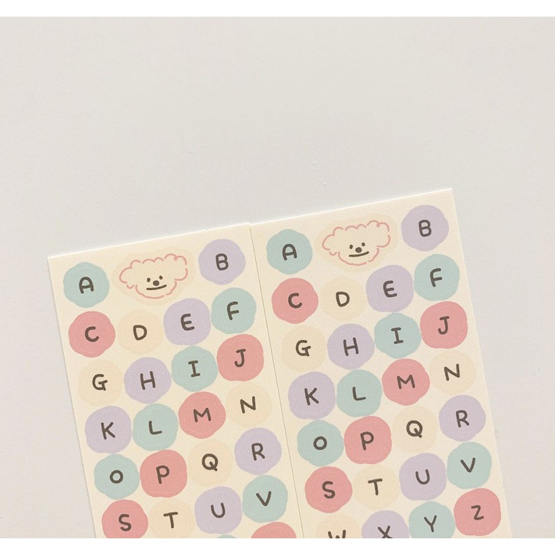 Sticker decor Top loader, Bullet Joural