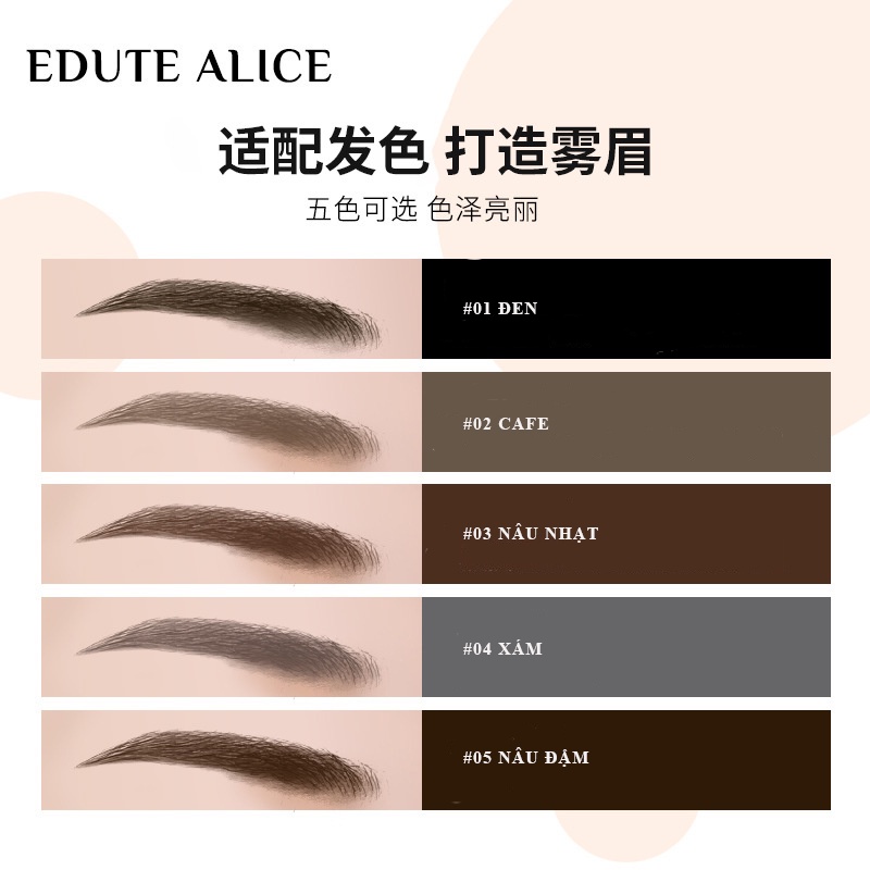 Chì Kẻ Mày 2 Đầu ETUDE ALICE Bền Màu Không Thấm Nước