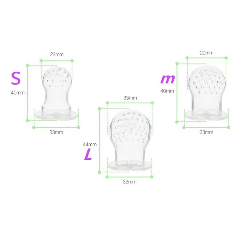 Núm ti giả đựng được đồ ăn dặm cho em bé