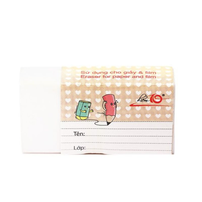 Gôm tẩy xóa chì Thiên Long Điểm 10 TP-E09