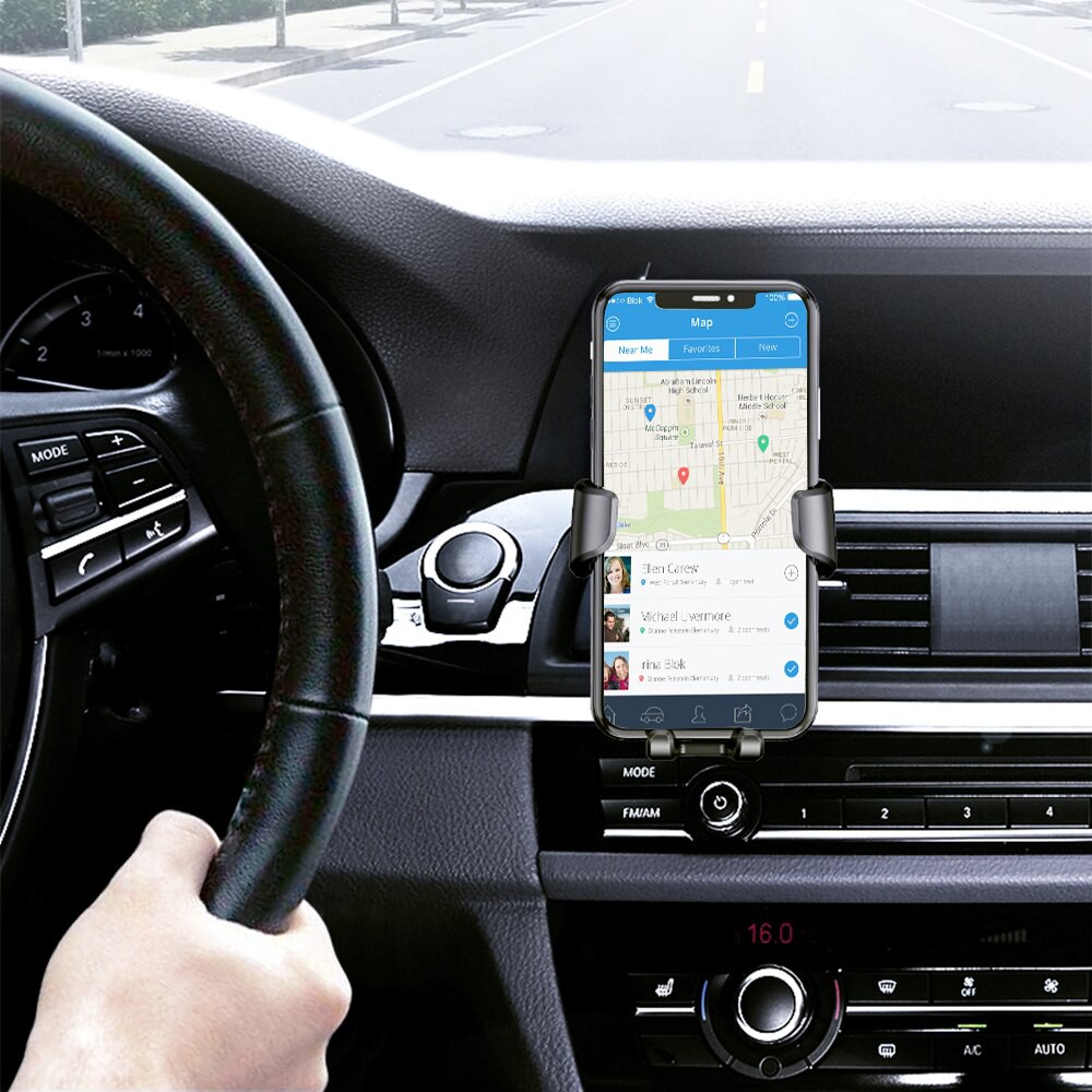 Gía đỡ điện thoại trên ô tô- giá đỡ điên thoại cài cửa gió điều hòa xe hơi | BigBuy360 - bigbuy360.vn