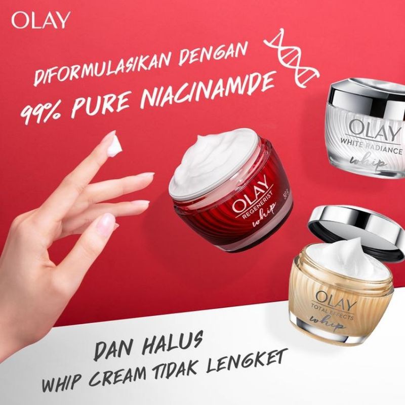 (hàng Mới Về) Kem Chống Nắng Olay Regenerist Spf 30 Pa + + + 50g / Trắngp Active 10gr / Whip 50 Gr