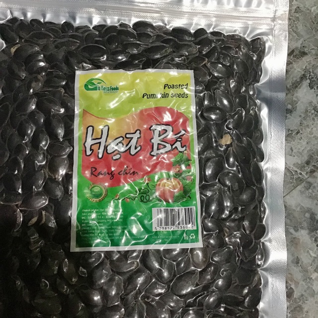 (Giá sĩ)Hạt bí mèo đen 500gr