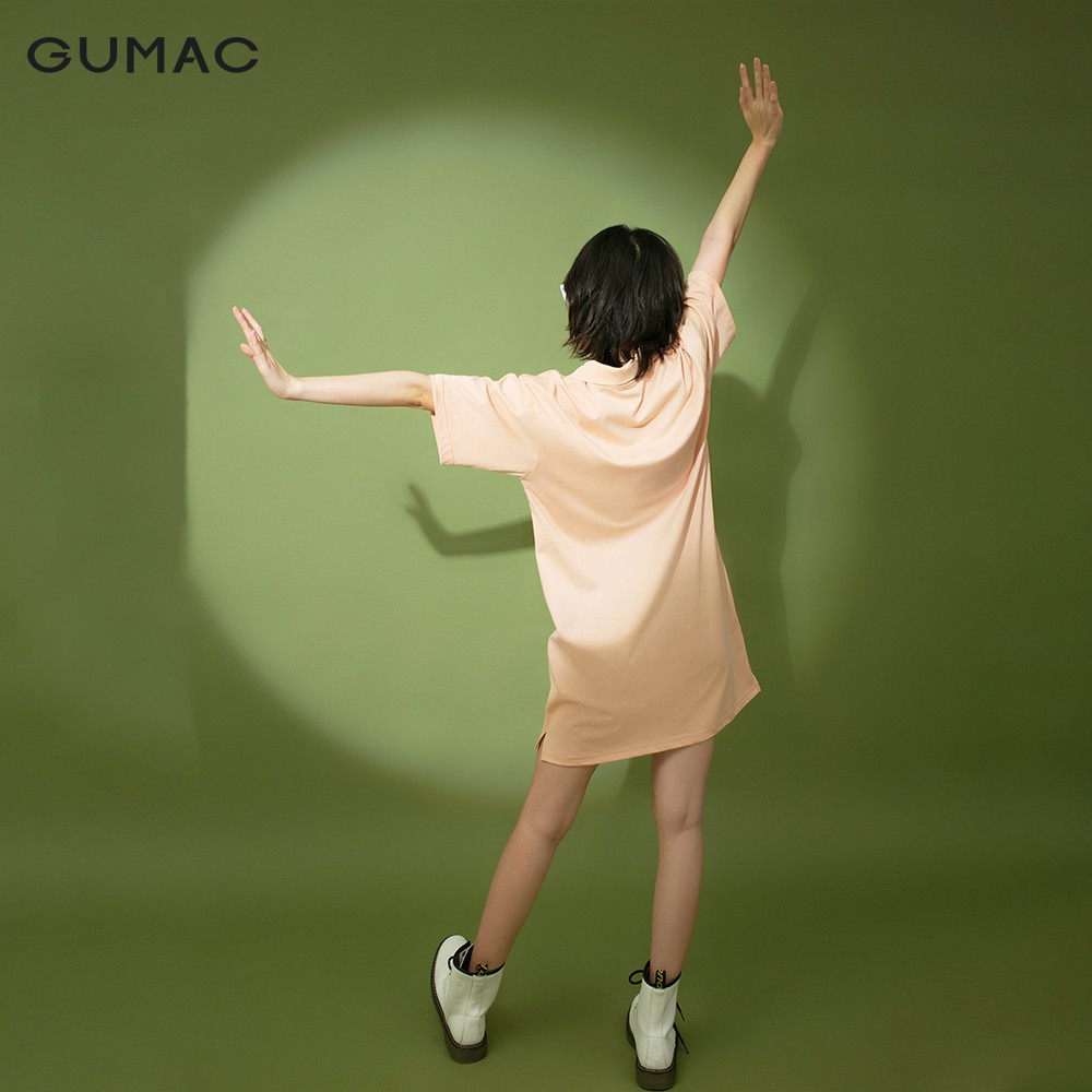 Đầm suông nữ thun GUMAC thêu họa tiết đủ màu đủ size mới DB197 | BigBuy360 - bigbuy360.vn
