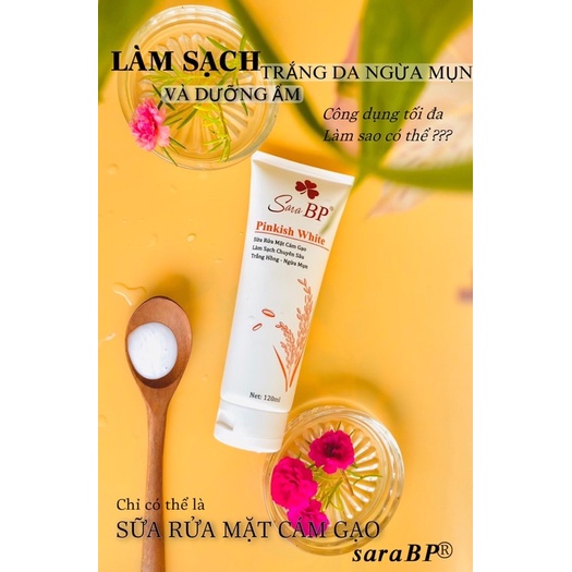 Sửa Rửa Mặt Cám Gạo Sara BP