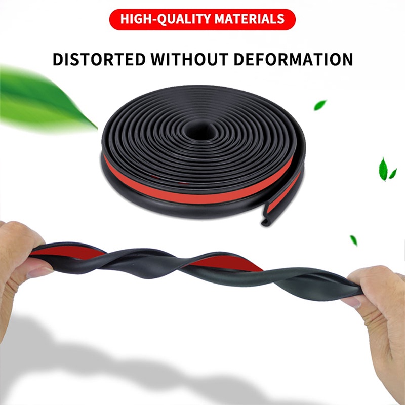 Dải cao su dán viền cửa xe hơi SEAMETAL hình chữ Z 25mm cách âm chống bụi tiện dụng cho xe hơi