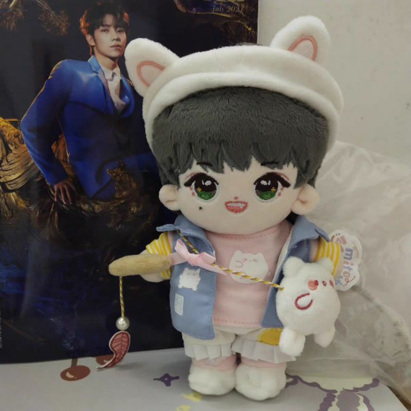 Outfit 15,20cm Set Thỏ Hồng Viên 7 Món Đáng Yêu