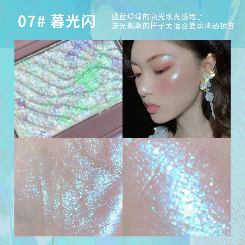Phấn Nhũ Lục Giác Bắt Sáng Hilight SUIKONE Hàng Nội Địa Trung