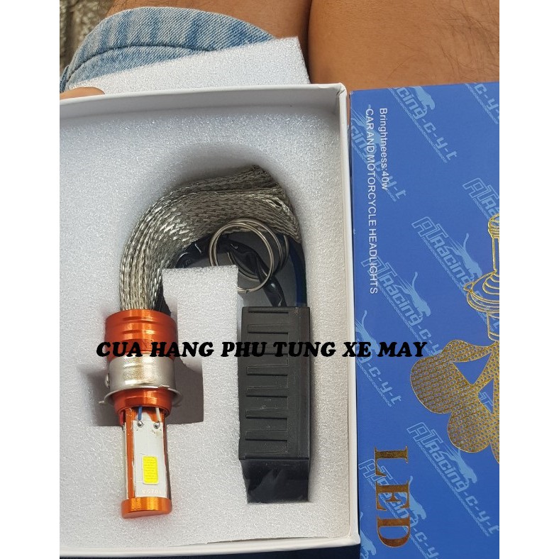 Đèn LED râu 3 tia siêu sáng cho các loại xe
