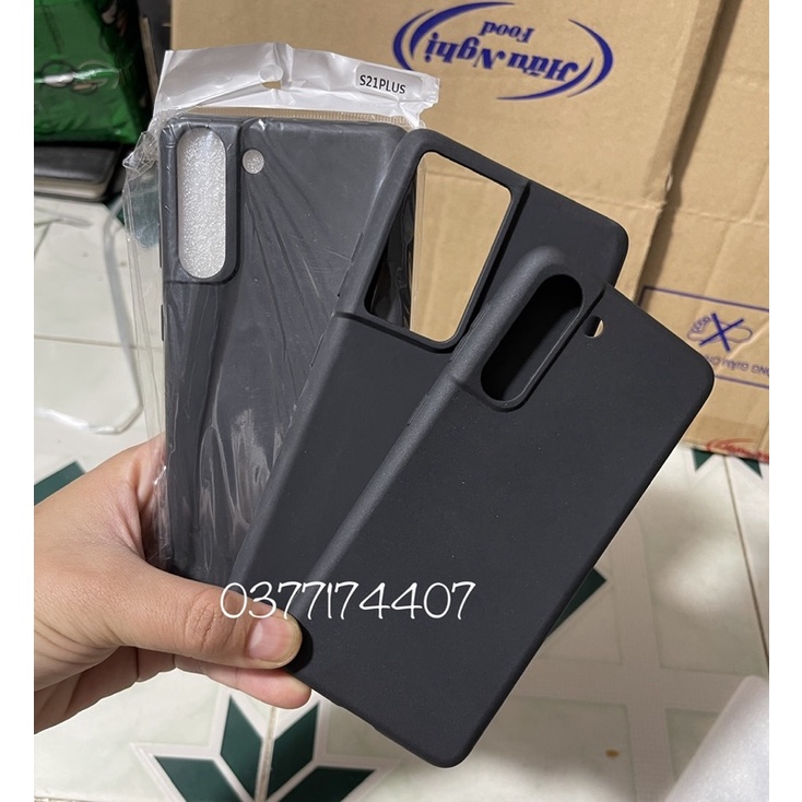 Samsung S21, S21+, S21 Ultra_Ốp lưng dẻo Silicon nhám chống Vân tay chống bẩn siêu bền