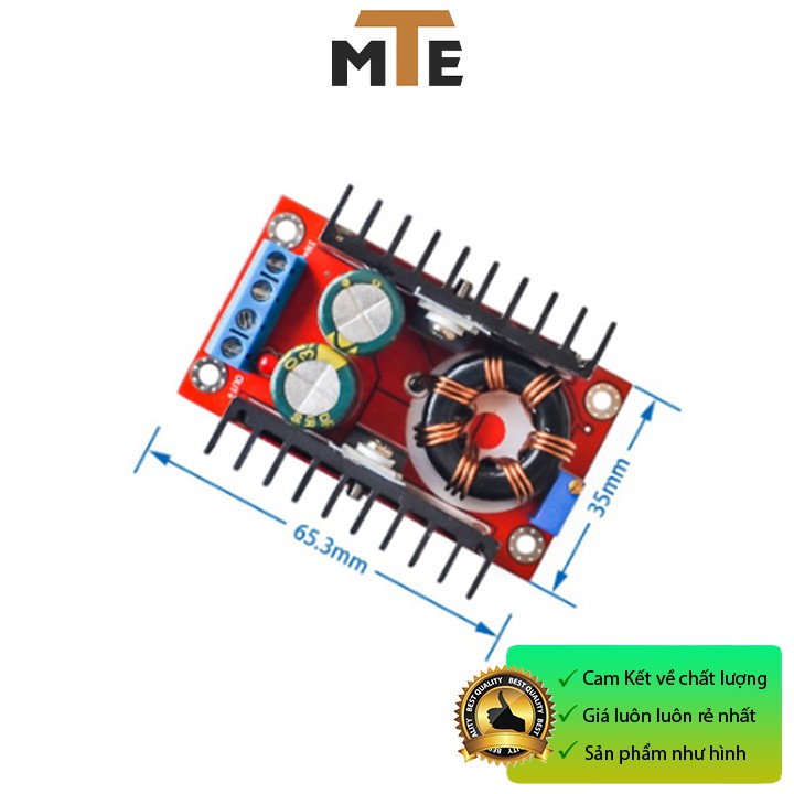 Mạch tăng áp DC 150W 10 - 32V to 12 - 35V có thể sạc laptop từ acquy - Module Boost