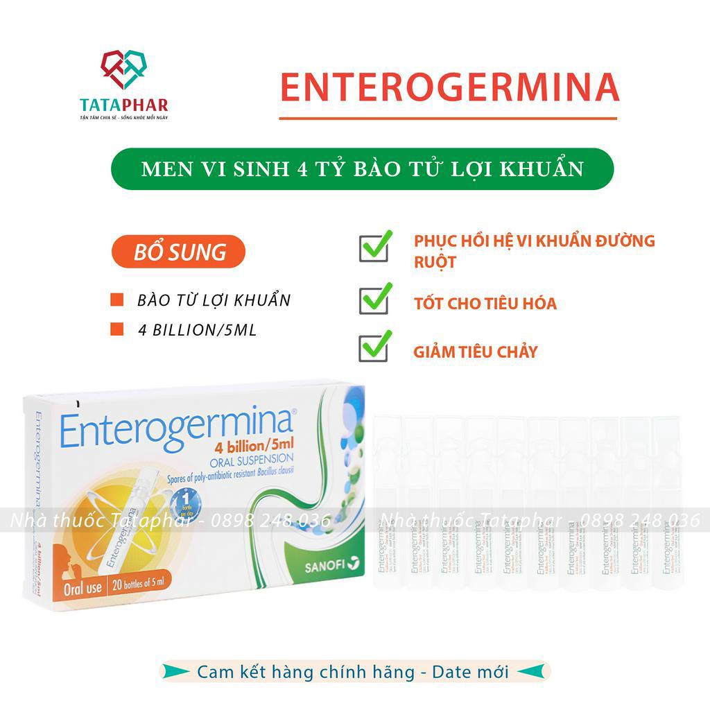 [CHÍNH HÃNG] Enterogermina - men vi sinh Enterogermina 4 tỷ lợi khuẩn cho đường ruột khỏe