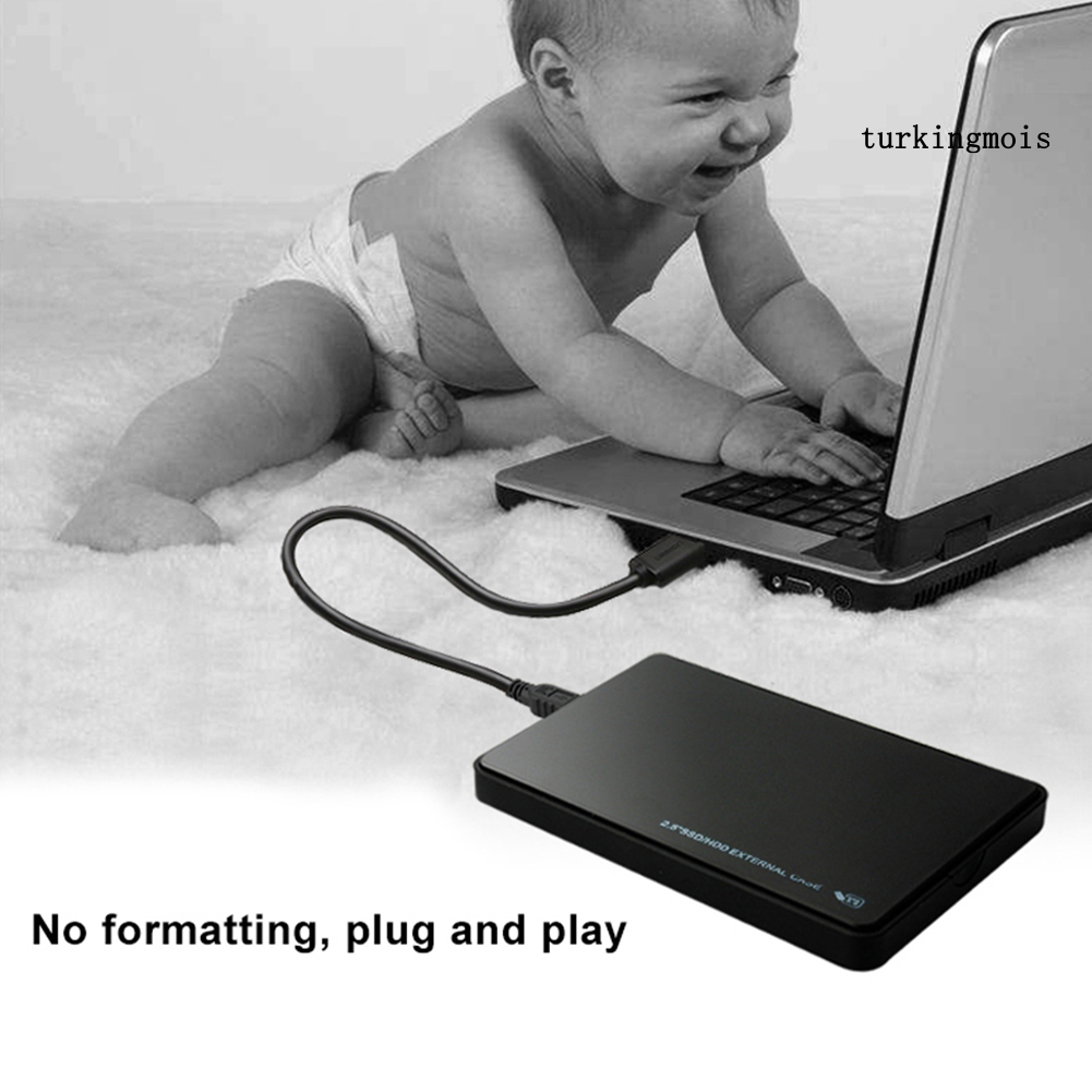 Hộp Đựng Ổ Cứng Ngoài Usb 3.0 / 2.0 2.5inch Sata Kèm Phụ Kiện | BigBuy360 - bigbuy360.vn