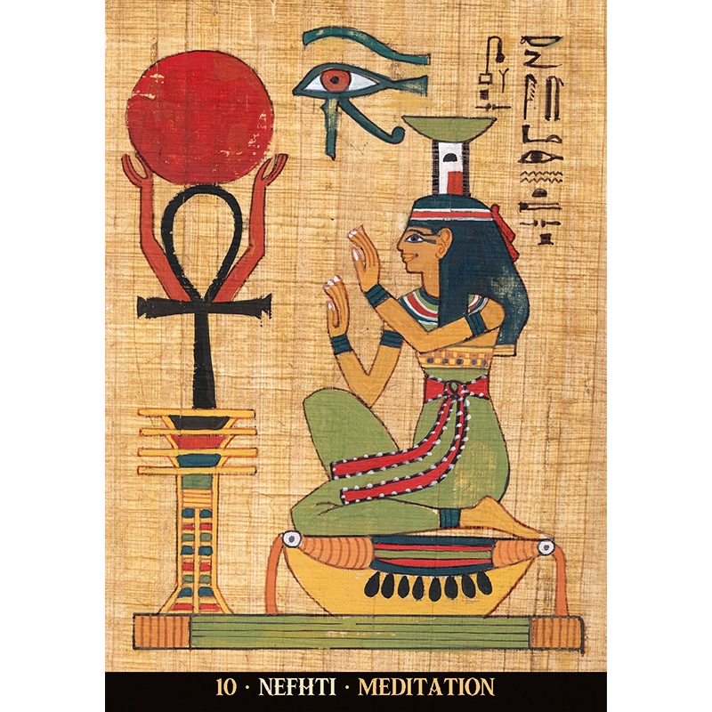 Bộ Bài Egyptian Gods Oracle Cards (Mystic House Tarot Shop) - Bài Gốc Authentic Chính Hãng 100%