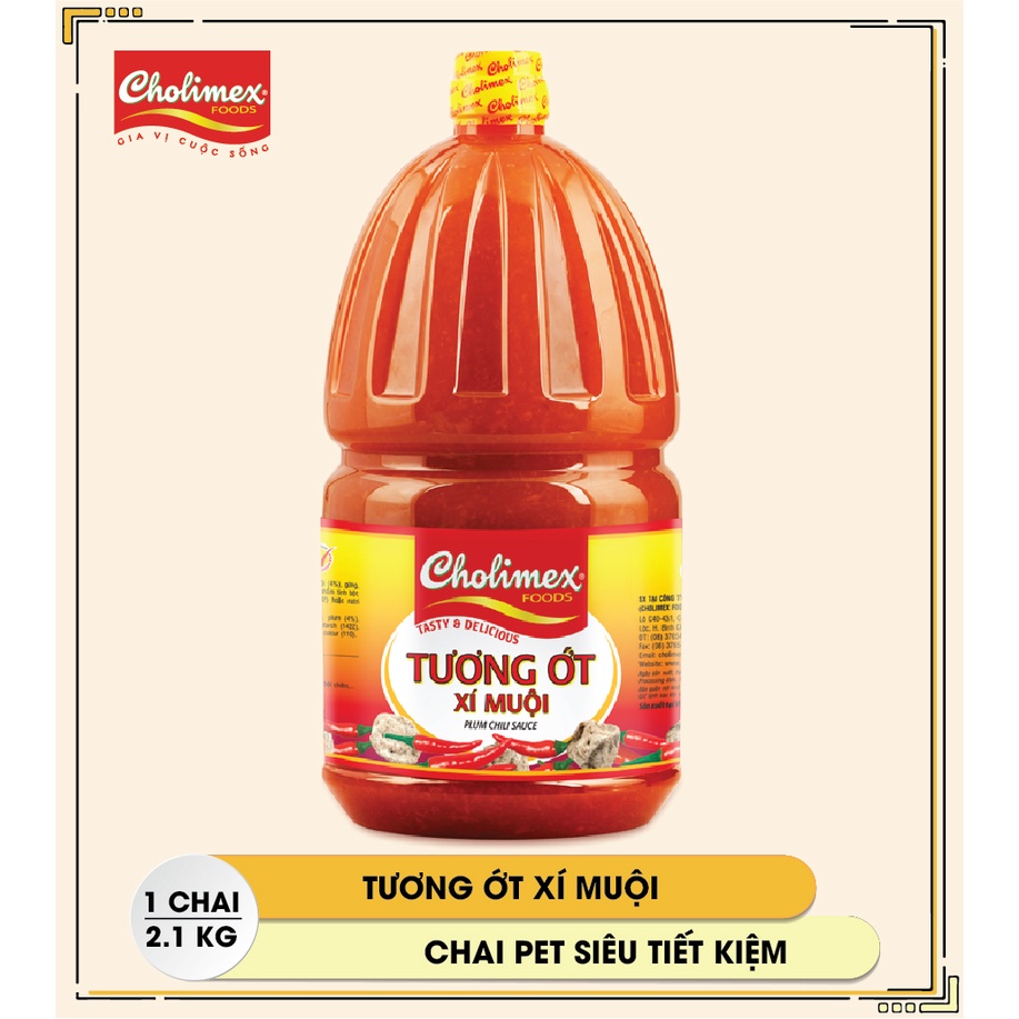 Tương ớt xí muội 2.1kg